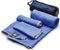 OlimpiaFit Quick Dry Towel - 3 Size Pack of Lightweight Microfiber Travel