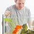 Mipcase 4Pcs Red Worm Feeder Dish with Suction Cup, Floating Fish Tank Feeding Bowl for Shrimp and Fish.