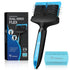Dual Flex Slicker Brush - Gentle Grooming Tool for Sensitive Dogs & Cats, Ideal for Long Hair, Removes Undercoat and