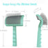 Large Slicker Brush for Dogs & Cats - Extra Long Pin Shedding Brush for Thick Undercoat, 25mm (1"), Green