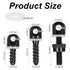 NEATABY Set, 6 Sling Swivel Studs Pieces Wood Bolt Sling Screw Mounts, Rifle or Shotgun Swivel Screws Kit