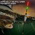 QualyQualy LED Fishing Bobbers, Lighted Floats for Night Fishing, 1/32oz, 1/24oz, 1/16oz - 3Pcs