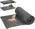 47" x 24" Large Reptile Carpet Mat, Bedding Substrate Liner for Bearded Dragon, Snake, Lizard, Tortoise (Grey)