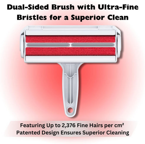 PET HAIR REMOVER - Reusable Dog and Cat Hair Remover for Couch, Carpet, Car Seats, Bedding, Upgraded Lint Roller Tool