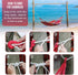 Ultra-Light Travel Camping Hammock with Tree Straps - Durable Folding Hammock, Portable for Indoor and Outdoor, Up to