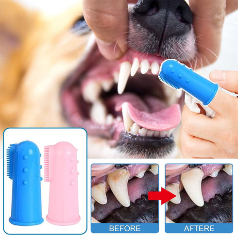8 Pack 360 10000 Small Dog & Cat Toothbrush Kit, Pet Toothbrush/Mini Head/Dual Head / Ultra-Soft Bristles Tooth