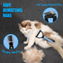 5pcs Grooming Brush Kit - for Shedding & Matted Fur, Self-Cleaning with Flea Comb for Indoor Long-Haired Cats, Blue