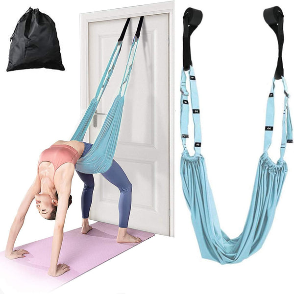Waist Back Leg Stretch Strap, Yoga Fitness Band for Stretching and Inversion