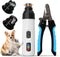 Silent Dog Nail Grinder, Whisper Quiet Claw Trimmer for Sensitive Pets, Safe