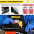 Hydraulic Brake Bleed Kit for Shimano,TEKTRO, MAGURA and Other Mineral Oil Brake Systems, Brake Fluid Change Hydraulic Kits, Including High Performance Brake Fluid Mineral Oil 120ml