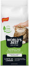 WORLD'S BEST CAT LITTER Comfort Care, 32-Pounds, Unscented, Quick Clumping, Flushable, 99% Dust Free