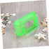 Betta Fish Tank LED Plastic Aquarium Gallon Fish Bowl, Portable Green Travel Fish Tank