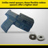 Rubber Spacer & Washer Kit (1/8 Inch - Pack of 25) | Universal Rubber Washer Spacer O Rings for Screws