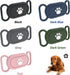 5 Pack Dog Collar Holder for Samsung Galaxy Smarttag 2, Waterproof Silicone Tracker Case Holder for Pets