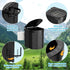 Portable Camping Toilet, Folding Toilet for Adults with Lid and Retractable Toilet Paper Holder, Waterproof Porta Potty