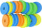 Honbay 20PCS Round Fishing Line Foam Spools, 68mm/2.68inch Storage Holders, Rigs & Hooks Boards, Random Colors