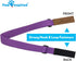 Paw Inspired Adjustable Dog Diaper Suspenders with Velcro Fasteners for Male and Female Pets, Fits Small to Large (S/M,
