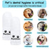 360° Dog Toothbrush - Pet Toothbrush and Finger Toothbrush for Medium and Large Dogs