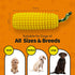 Indestructible Dog Chew Toys, Squeak & Non-Squeak, Interactive Teeth Cleaning Toys for Aggressive Chewers