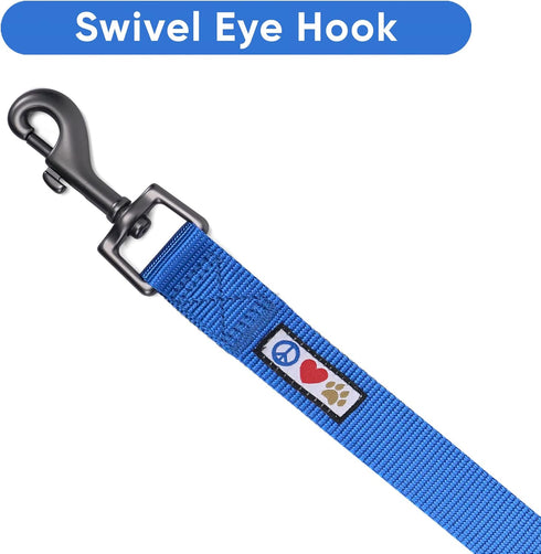 Pawtitas Blue Dog Seat Belt | Adjustable Pet Safety Seat Belt for Small to Large Dogs | Exceeds Safety Standards