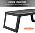 VEVOR Folding Campfire Grill, 18" Portable Camping Grates Over Fire Pit, Heavy Duty Steel Mesh Grate