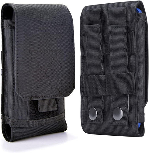 Universal Tactical MOLLE Holster - Army Mobile Phone Belt Pouch EDC Security Pack for iPhone 13 14 Pro, Samsung Galaxy