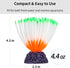 Uniclife Aquarium Imitative Green Sea Urchin Ball, Artificial Silicone Ornament for Fish Tank Decoration