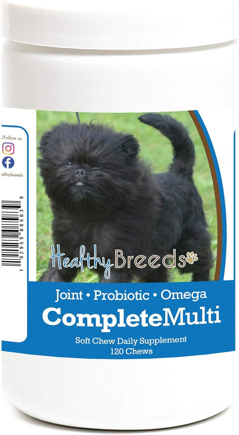 Healthy Breeds Affenpinscher All in One Multivitamin Soft Chew 120 Count
