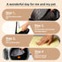 NETSEKEPET 30 lbs, 7 Elevated Dog Booster Car Seat for Medium/Small Dogs, up to in Memory Foam Cushion, with Waterproof