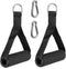 Pack of 2 Grip Exercise Handle for Resistance Bands, Replacement Fitness Equipment with 2 Carabiner Hooks for Home Gym