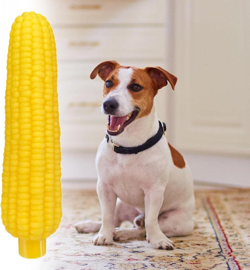 AOOOWER Realistic Talking Peanut Dog Toy with Sound Rubber Chewing Teether for Puppy Training