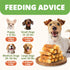 MON2SUN 25 oz Chicken Wrapped Sweet Potato Dog Treats for All Breeds, Rawhide-Free Soft Chews for Training, No