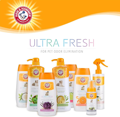 Arm & Hammer Ultra Fresh Itch Relief Shampoo for Pets, Oatmeal & Aloe, 24oz Value Size with Pump