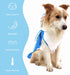 NACOCO Pet Shark Costume Clothes - Cute Christmas Dog Apparel for Large Dogs, Fall and Winter (Blue, 4XL)