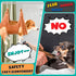 WSCXSC Dog Grooming Kit, Dog Grooming Supplies, Dog Grooming Hammock, Dog Grooming Harness, Dog Nail Clippers, Dog Nail Grinder, Hooks, Dog Hammock Kit for Nail Trimming/Hair Trimming(Coffee, S)