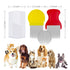 Lice Comb Flea Comb Set for Cats and Dogs, Metal Fine Tooth Comb to Remove Tear Marks, Dandruff, and Hair
