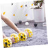 Toddmomy Abdominal Roller Workout Roller, Yellow Fitness Device, Ab Wheel Dumbbell Equipment