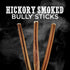 Best Bully Sticks Hickory Smoked Bully Sticks, 6 Inch 15-Pack - 100% Natural, Grain-Free Dog Chews