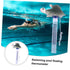Swimming 0-50c Floating Pool Turtle Thermometer with String for Pools and Hot Tubs, Waterproof Cartoon Bath Temperature