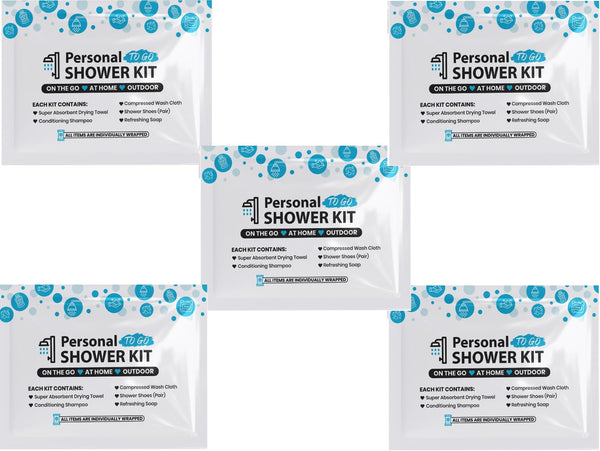 Compact Personal Shower Kit To-Go Your Hygiene Companion for Travel, Gym, and
