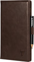 TORRO Regular Golf Scorecard Holder, Genuine Leather Golf Score Card Wallet with Pencil Loop
