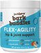 Jack&Pup Dog Joint Supplement Flex-Agility Bark Buddies - Glucosamine Chondroitin Hip and Joint Chews (5oz, 60 Ct)