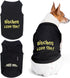 Parisian Pet Dog T-Shirt, 100% Cotton, "B*tches Love Me", Black, 4XL, Lightweight Sleeveless Tee