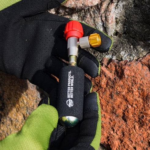 Planet Bike Red Zeppelin CO2 Bike Tire Inflator