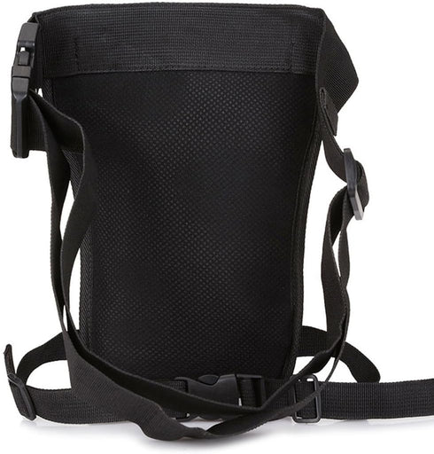 Nylon Drop Leg Bag - Hiking Waist Pack for Men Women, Tactical Motorcycle Bike Cycling Travel Outdoor Sports Fanny Pouch