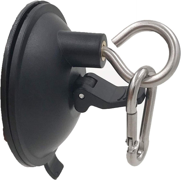 YYST Suction Cup Hook Cleat for Pet Dog & Cat - Bathtub, Shower & Bathing Grooming Tether, No Leash