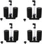 XINYOU XY-2822 Air Pump Double Sponge Water Filter for Aquarium (4-Pack)