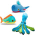 Barkbox Under The Sea Bundle - 3 Toys for Medium and Large