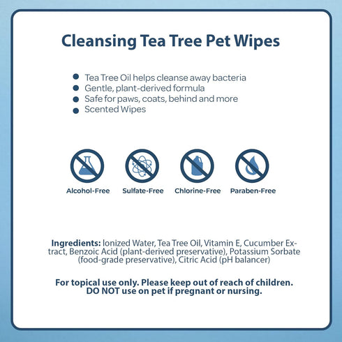 Best Pet Supplies 8" x 9" Pet Grooming Wipes for Dogs, 400 Pack, Plant-Based Deodorizer for Coats & Sensitive Skin