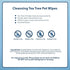 Best Pet Supplies 8" x 9" Pet Grooming Wipes for Dogs, 400 Pack, Plant-Based Deodorizer for Coats & Sensitive Skin